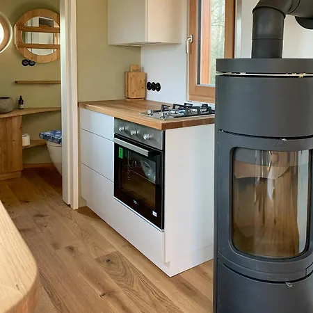Autonomous Tiny House In Eiderstedt Salt Marshes Сasa de vacaciones Poppenbull