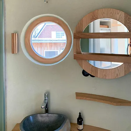 Сasa de vacaciones Autonomous Tiny House In Eiderstedt Salt Marshes Poppenbull